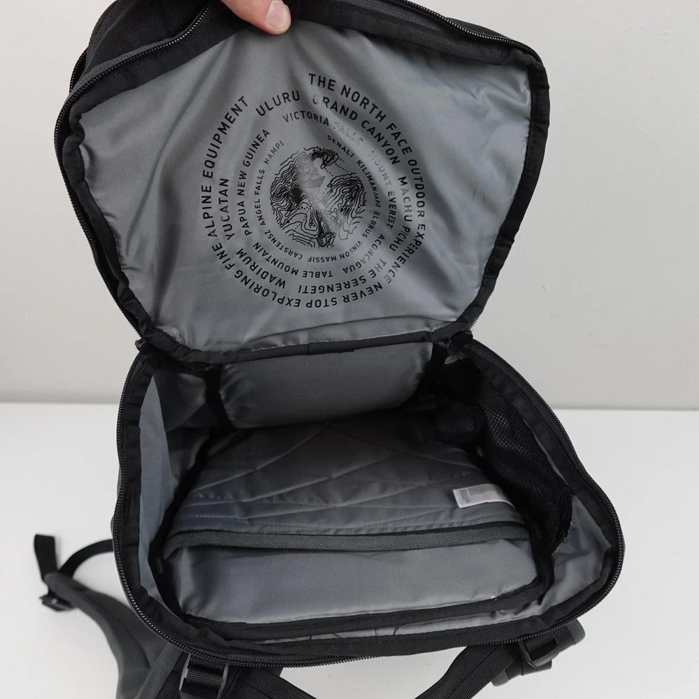 North Face Instigator 28 Black Backpack Laptop Daypack Mens Nylon Travel Bag